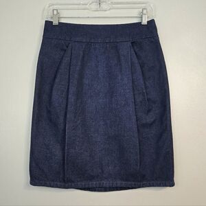Marc By Marc Jacobs Dark Blue Denim Pencil Skirt, Size 2 ~ EUC